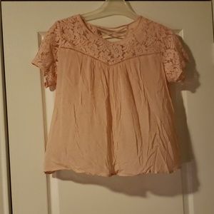 ❤ F21 Plus Peach Blouse ❤